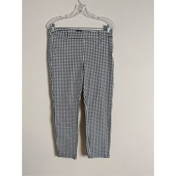 J.crew houndstooth cropped Winnie pant sz 6 - Picture 1 of 6
